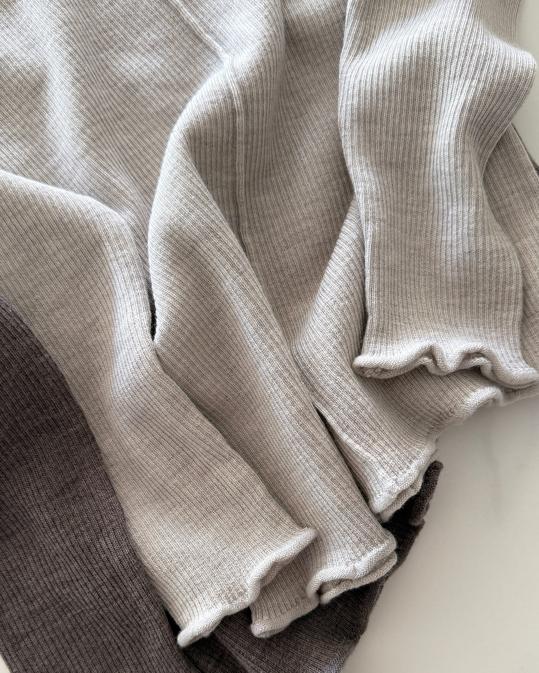 Merino Long Sleeve Knit - Stone – dear dylan