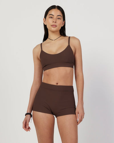 Swim Short - Umber Rib