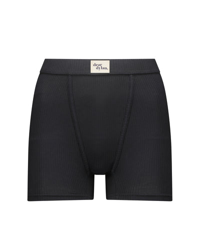 organic boyfriend short - noir
