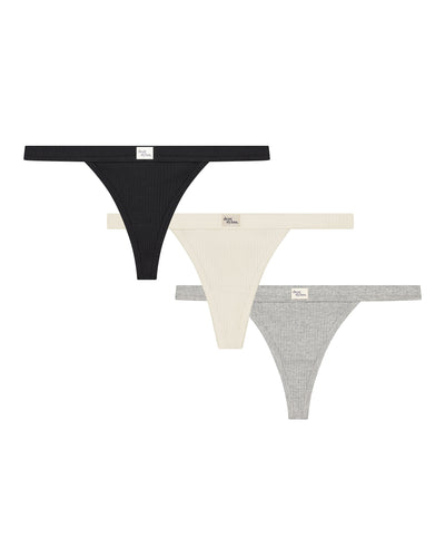 Organic Trio - petite thong