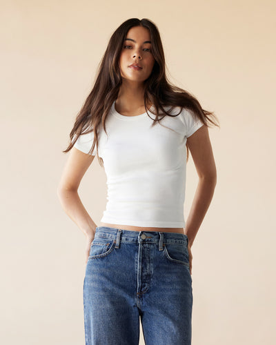 Baby Tee - Blanc