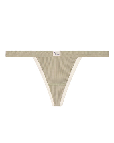 petite thong - seafoam